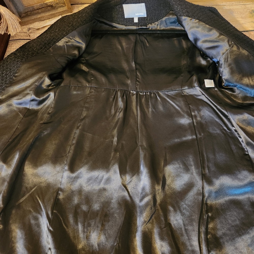 Tabitha Black Textured Jacket - image 6